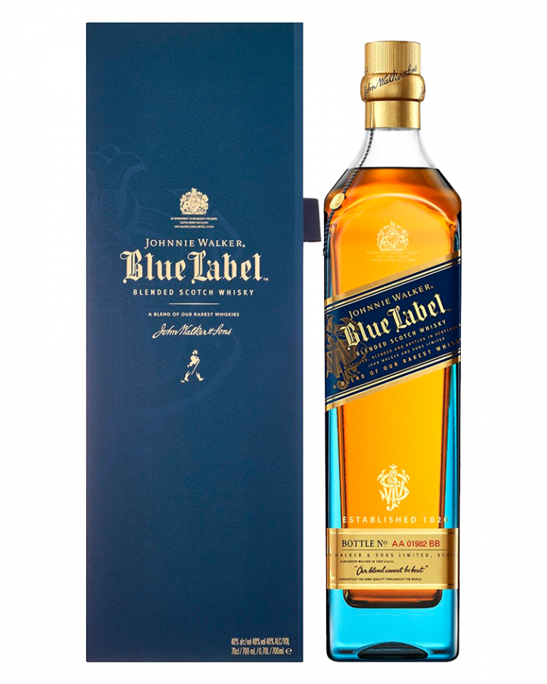 Whisky Johnnie Walker Blue Label 750ml Kyva