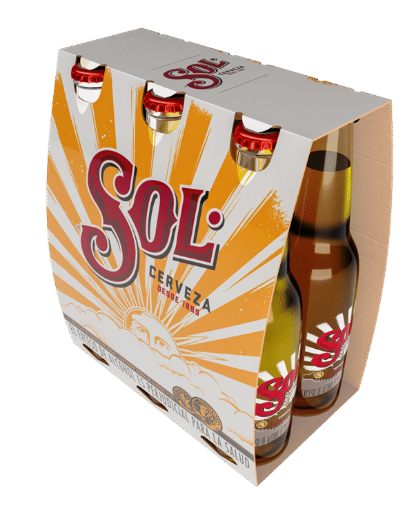 Cerveza Sol 6 Unid x 330ml