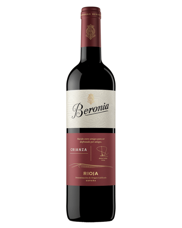 Vino tinto español Beronia Crianza 750ml