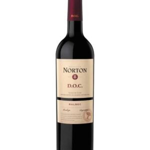 Vino tinto argentino Norton D.O.C. Malbec 750ml
