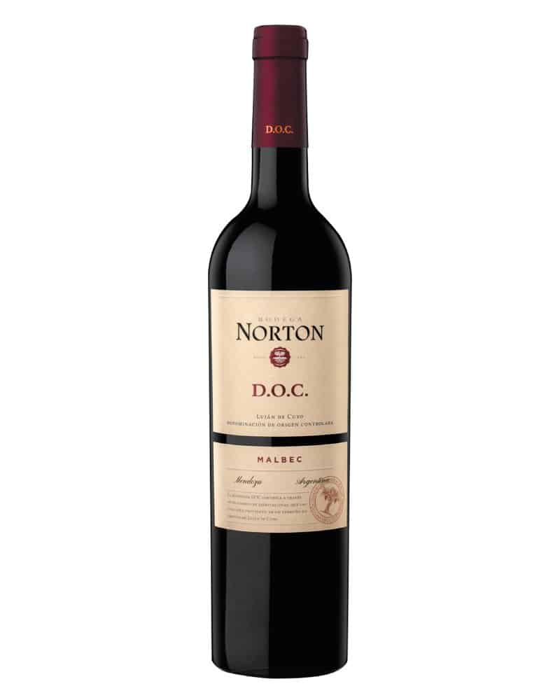 Vino tinto argentino Norton D.O.C. Malbec 750ml