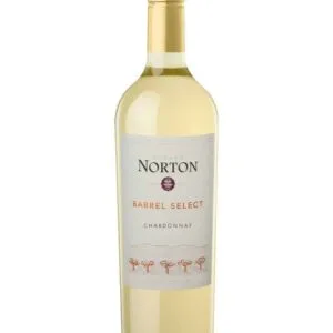 Vino blanco argentino Norton Barrel Select Chardonnay 750ml