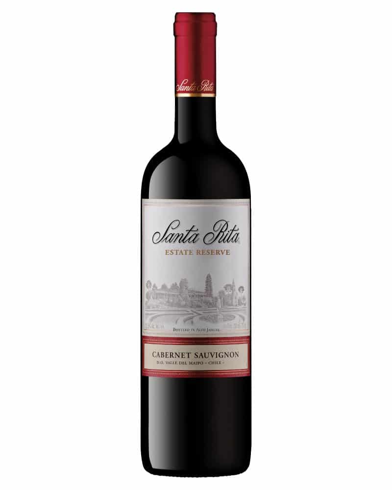 Vino tinto chileno Santa Rita Estate Reserve Cabernet Sauvignon 750ml
