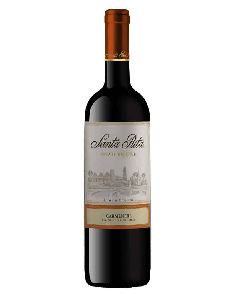 Vino tinto chileno Santa Rita Estate Reserve Carmenere 750ml
