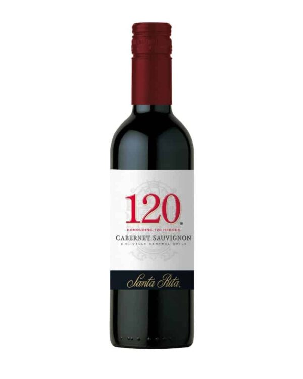 Vino tinto chileno Santa Rita 120 Rva Esp Cabernet Sauvignon 375ml