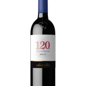 Vino tinto chileno Santa Rita 120 Rva Esp Merlot 750ml