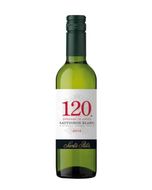 Vino blanco chileno Santa Rita 120 Rva Esp Sauvignon Blanc 375ml