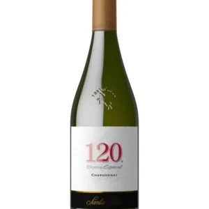 Vino blanco chileno Santa Rita 120 Rva Esp Chardonnay 750ml