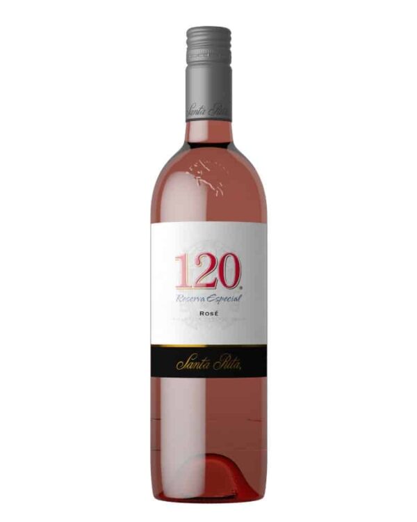Vino rosado chileno Santa Rita 120 Rva Esp Rosé 750ml