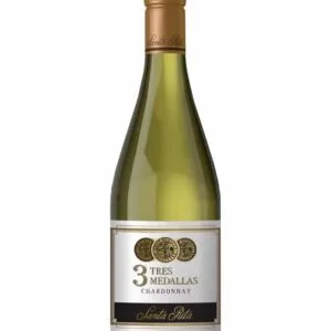 Vino blanco chileno Santa Rita Tres Medallas Chardonnay 750ml