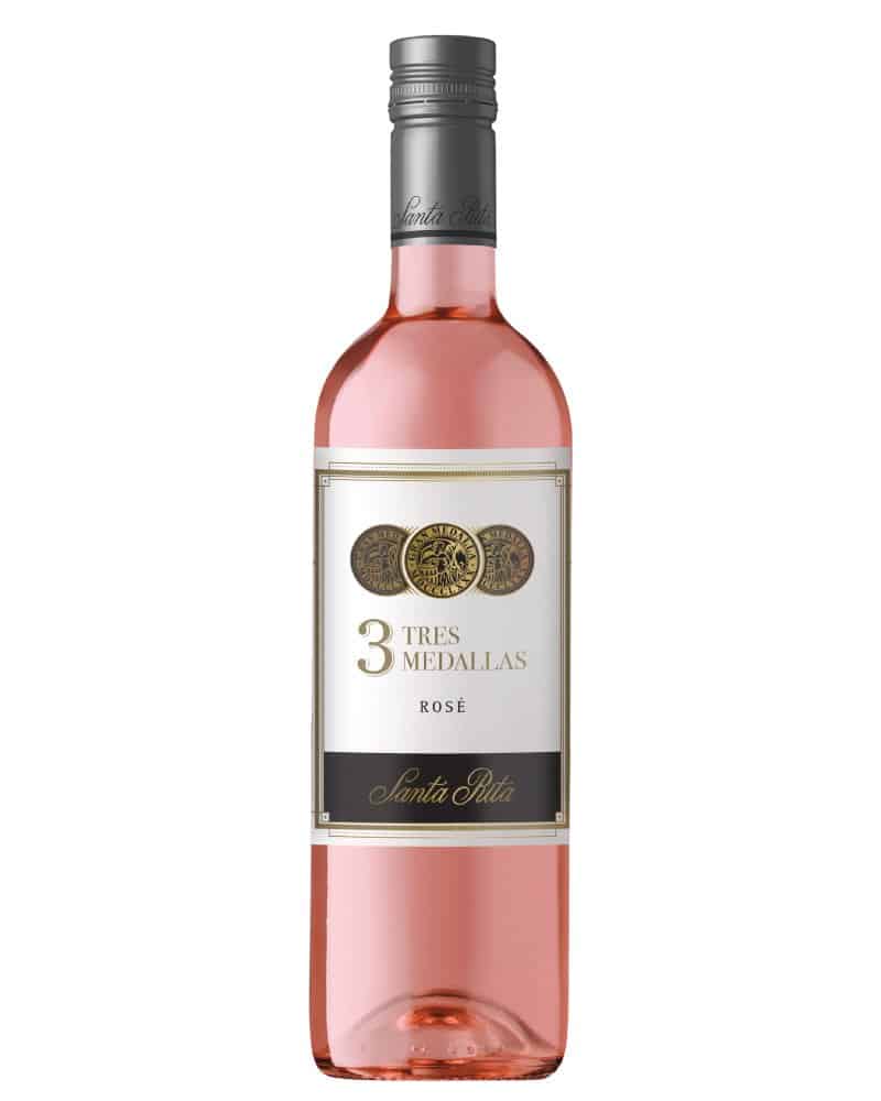 Vino rosado chileno Santa Rita Tres Medallas Rosé 750ml