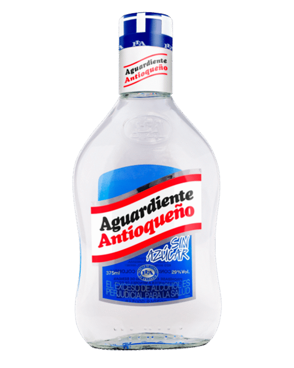 Aguardiente Antioqueño Azul 375ml