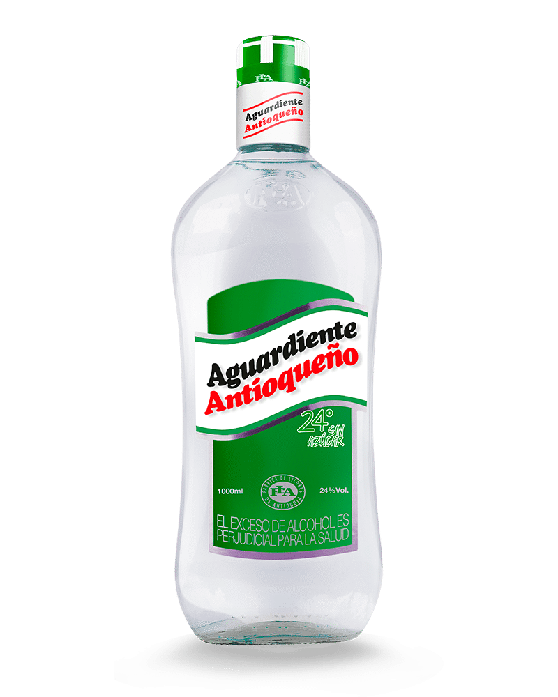 Aguardiente Antioqueño Verde 1000ml