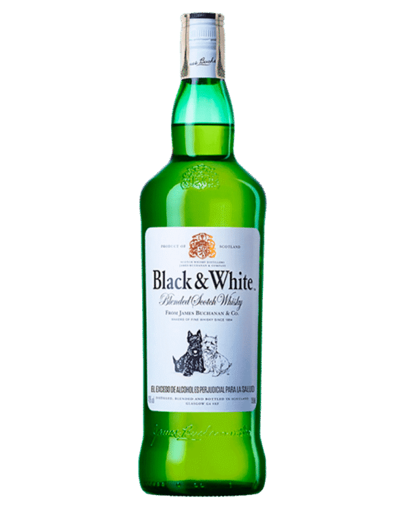 Whisky Black & White 1000ml