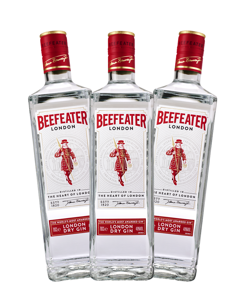 Combo Ginebra Beefeater Dry 700ml Pague 2 Lleve 3