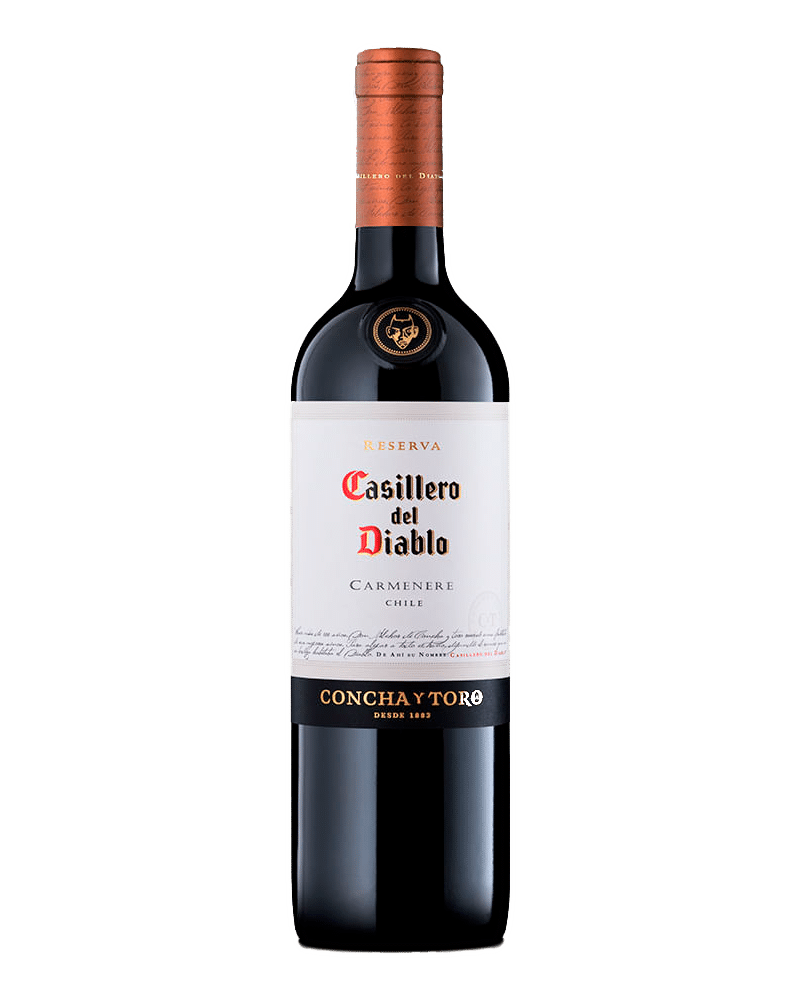 Vino tinto chileno Concha Y Toro Casillero Del Diablo Carmenere 750ml