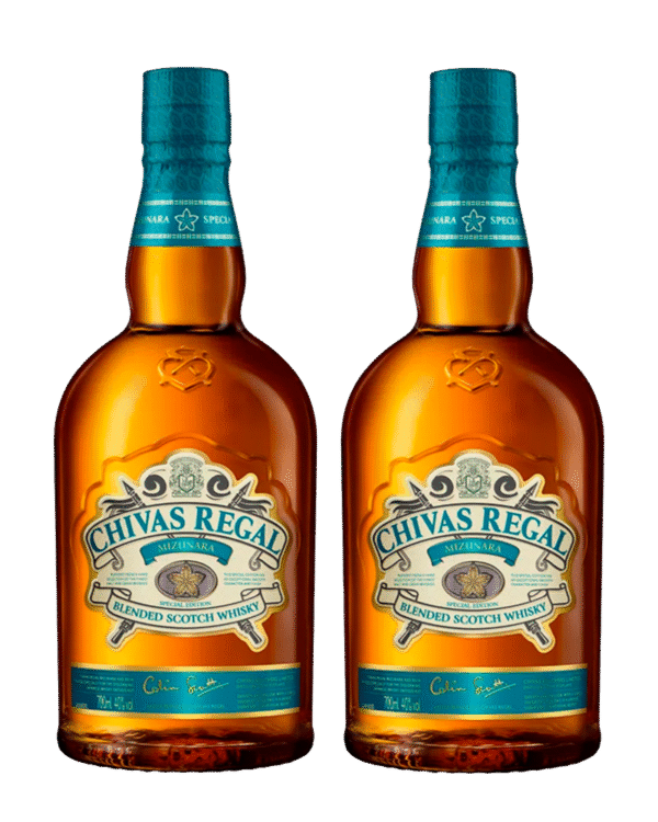 Combo Whisky Chivas Regal Mizunara 700ml X 2 Und