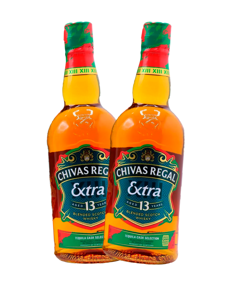 Combo Whisky Chivas Regal Extra Tequila Cask 13 años 700ml X 2 Unds