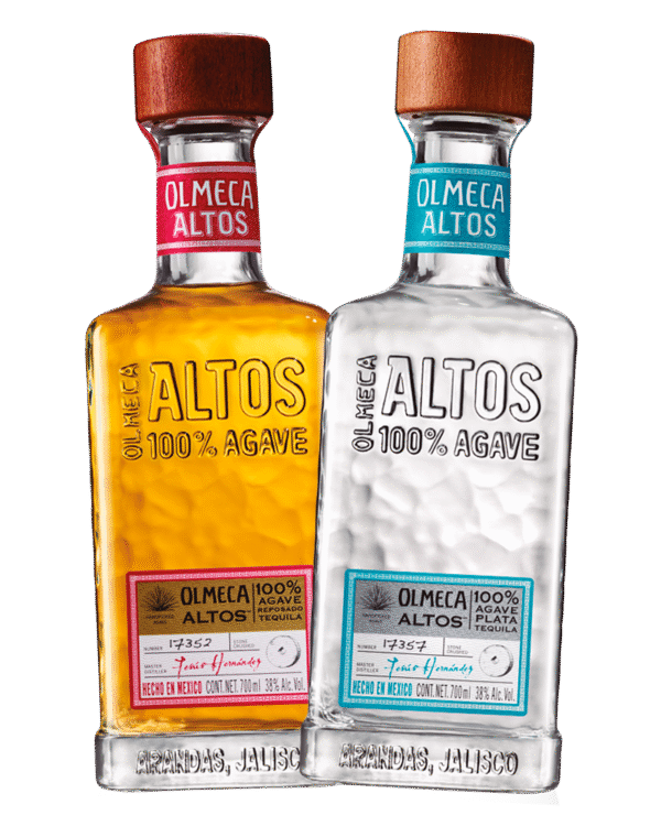 Combo Tequila Altos Plata 700ml + Tequila Altos Reposado 700ml