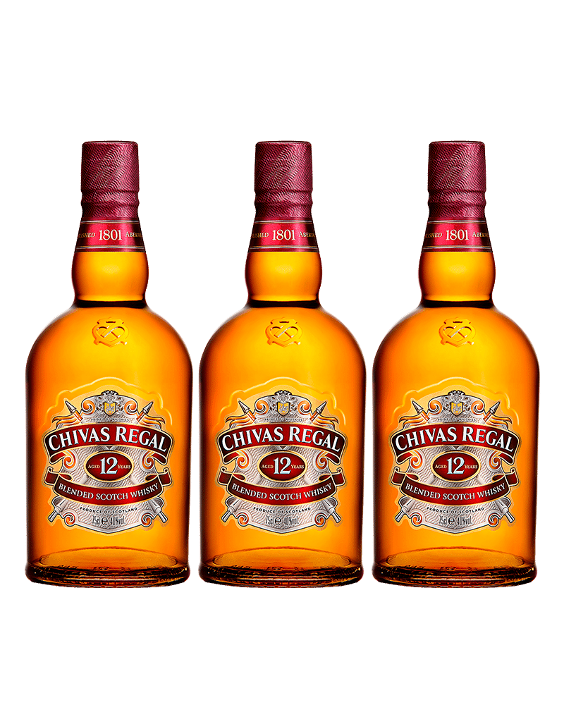 Whisky Chivas Regal 12 años 700ml Pague 2 Lleve 3