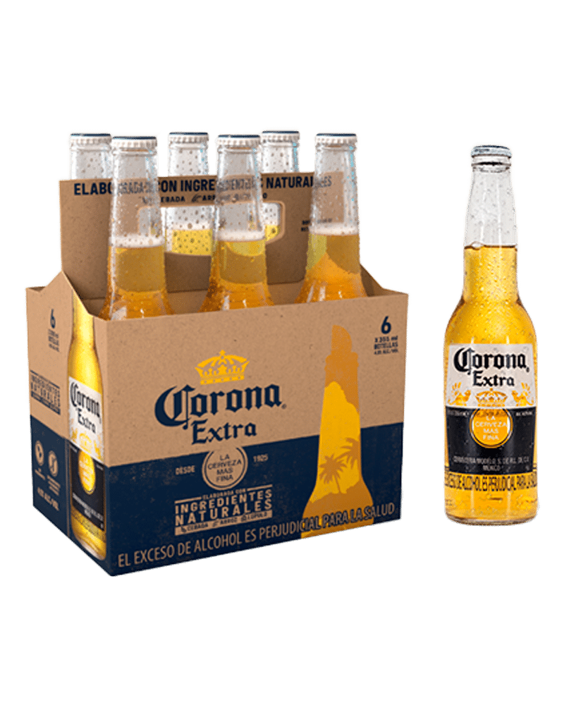 Cervezas Corona 6 Unid 330ml