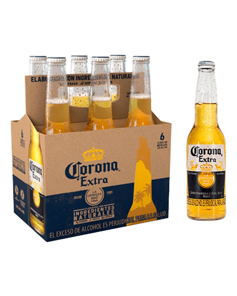 Cervezas Corona 6 Unid 330ml