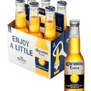 Cervezas Coronita 6 Unid 210ml