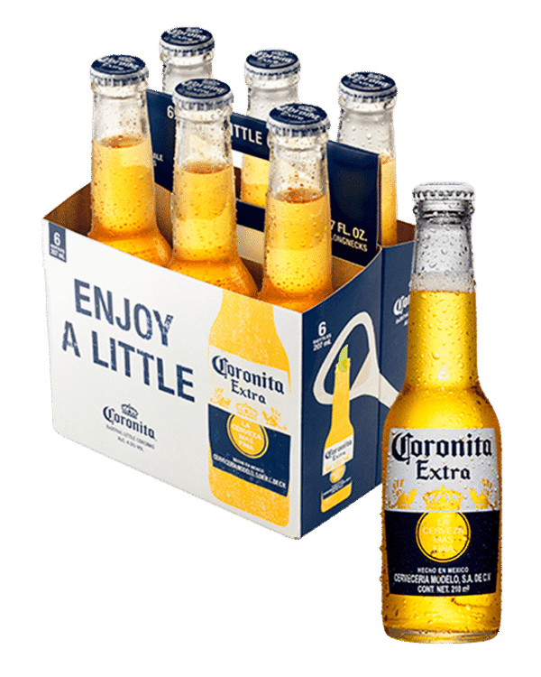 Cervezas Coronita 6 Unid 210ml