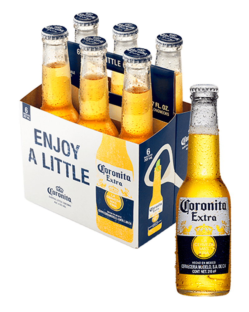Cervezas Coronita 6 Unid 210ml