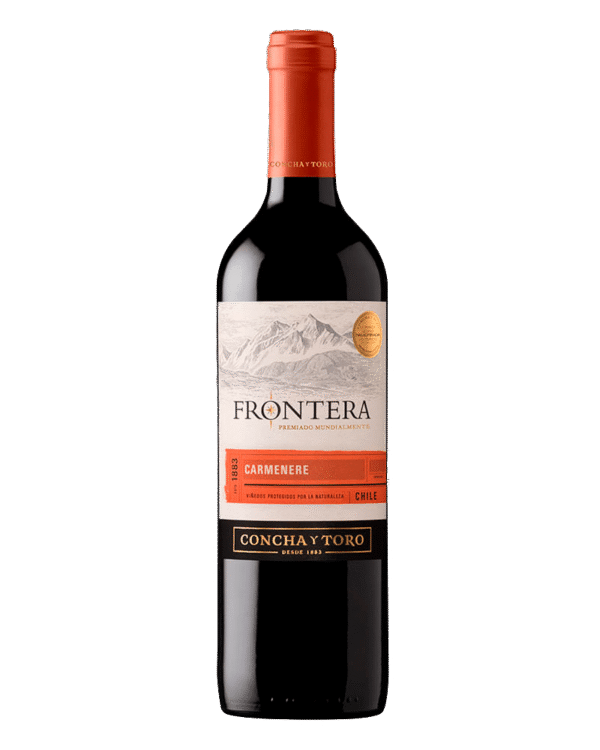 Vino tinto chileno Concha Y Toro Frontera Carmenere 750ml