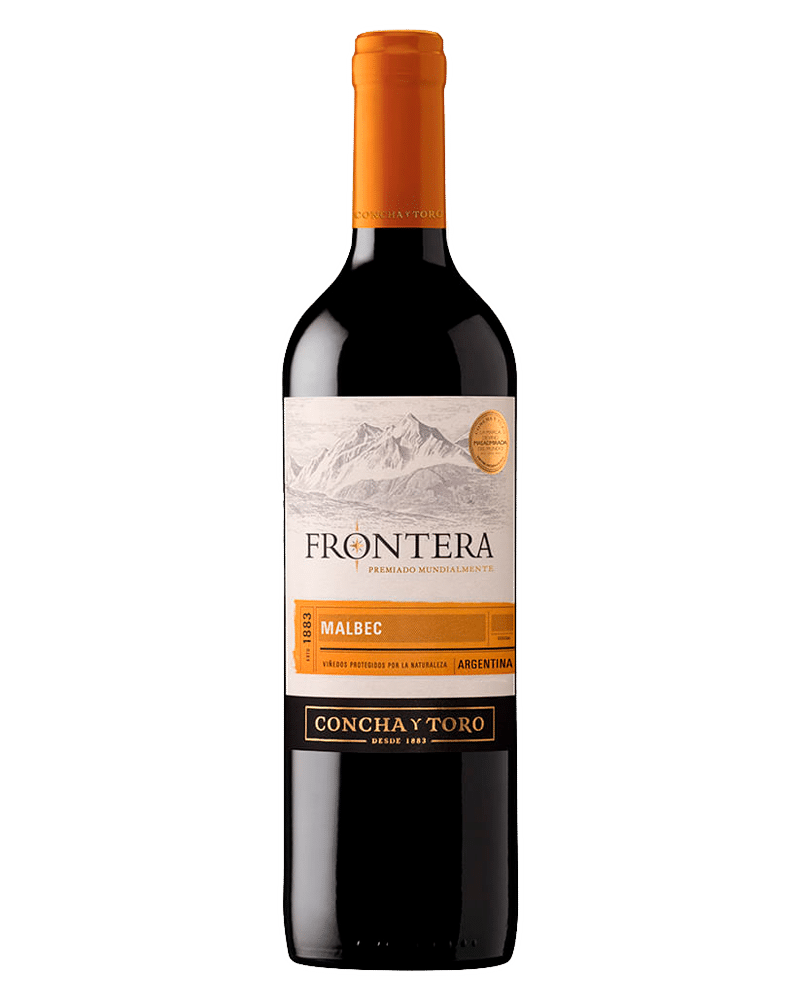 Vino tinto chileno Concha Y Toro Frontera Malbec 750ml