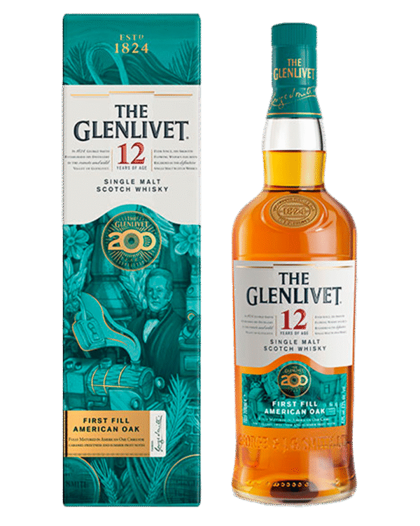 Whisky The Glenlivet 12 Años 700ml Edición Especial 200 años