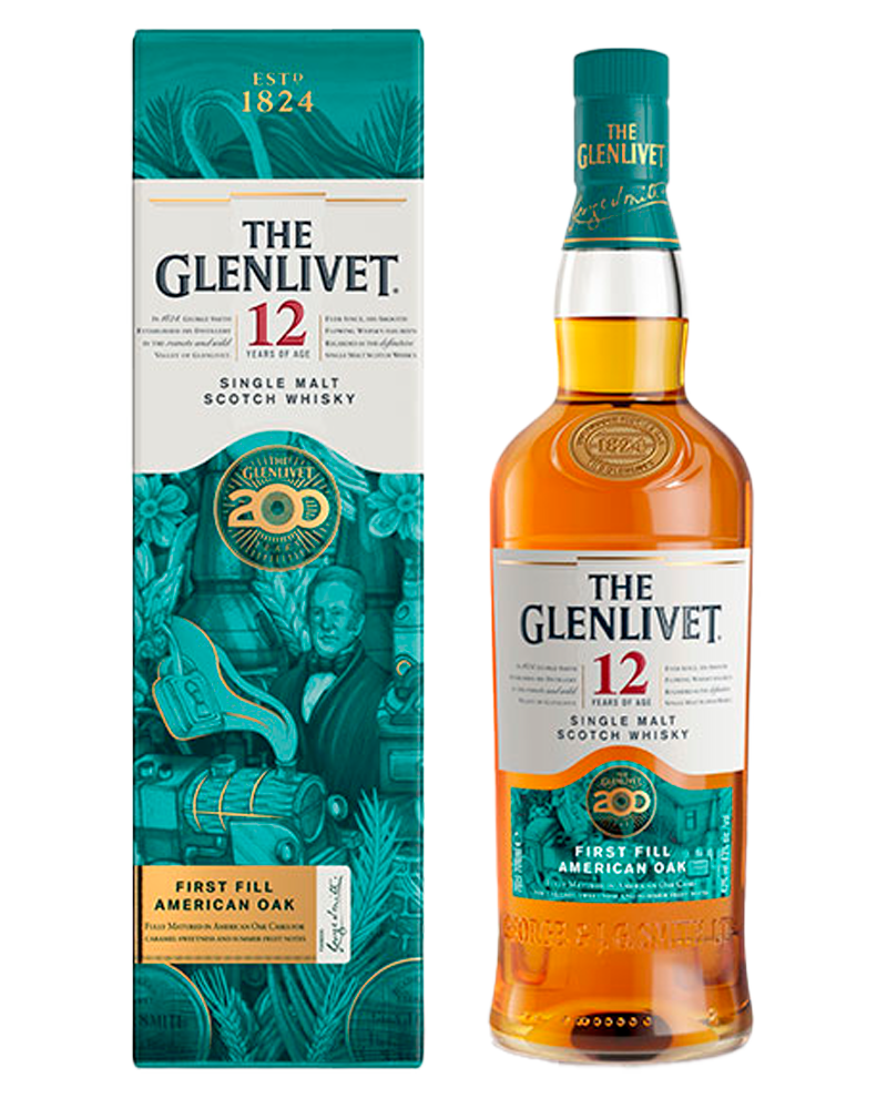 Whisky The Glenlivet 12 Años 700ml Edición Especial 200 años