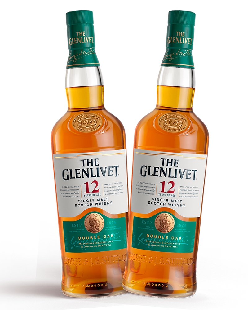 Duo Whisky The Glenlivet 12 Años 700ml