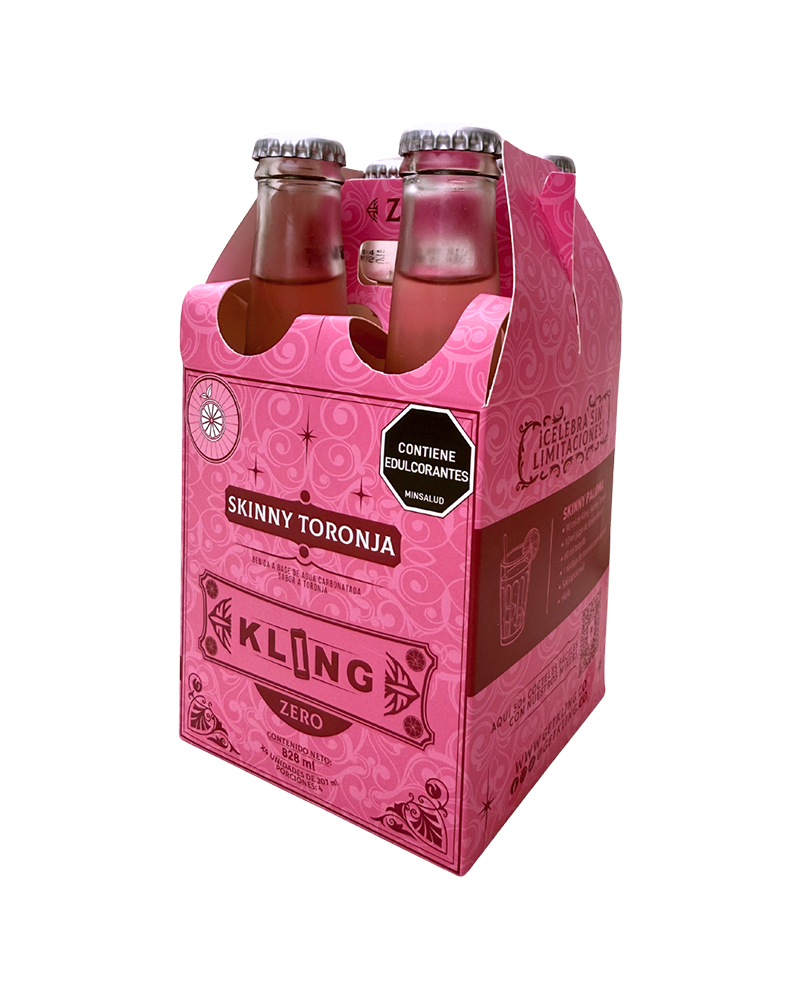 Kling Skinny Toronja Soda 4 Und X 207ml