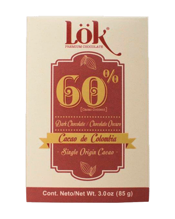 Barra de Chocolate Lök 60% 85gr