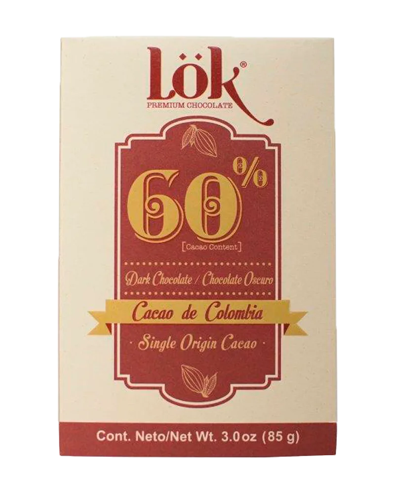 Barra de Chocolate Lök 60% 85gr