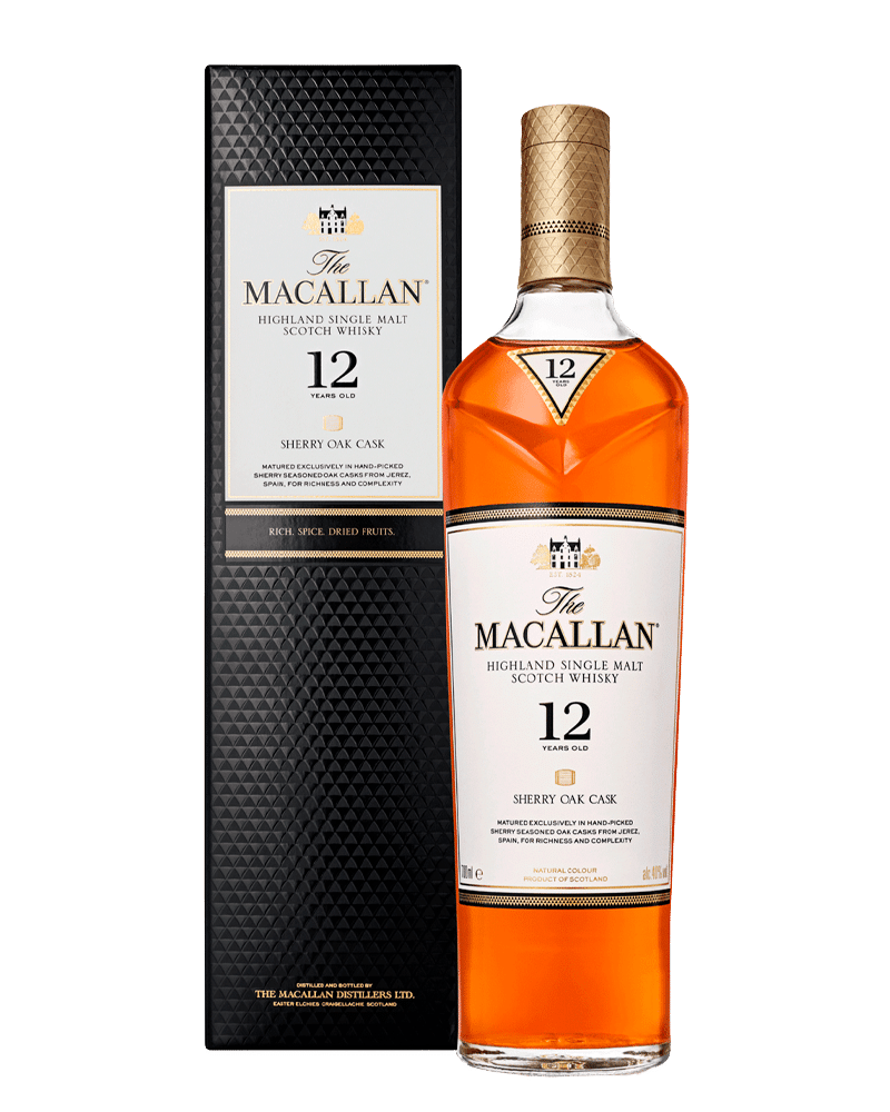 Whisky Macallan Sherry Oak 12 Años 700ml
