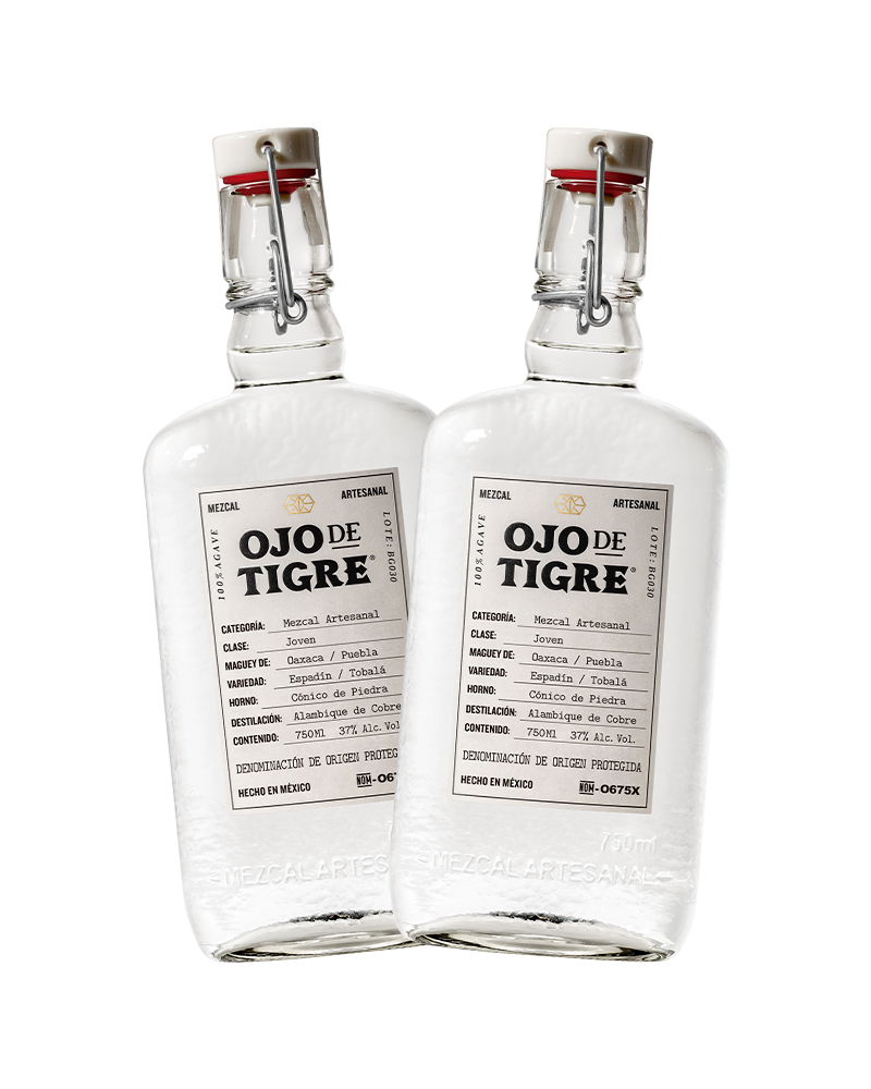 Combo Mezcal Ojo de Tigre 750ml X 2 Unds