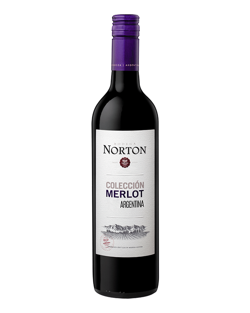 Vino tinto argentino Norton Colección Merlot 750ml