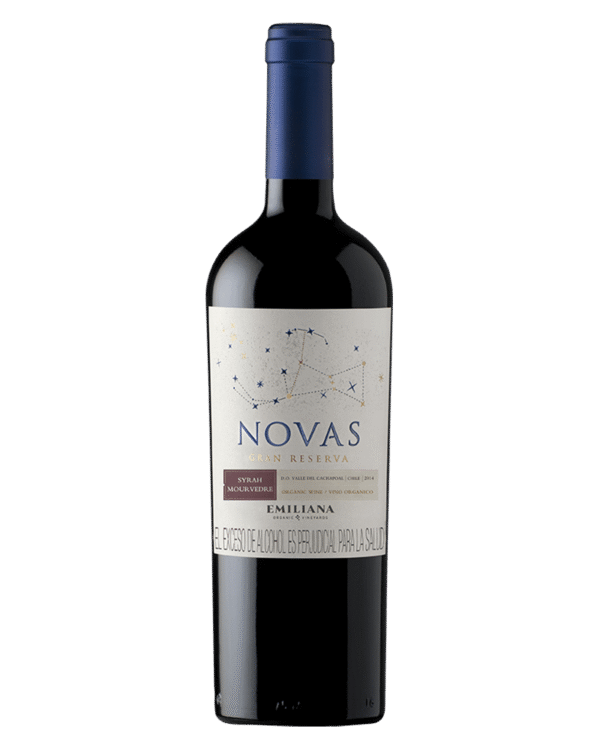 Vino tinto chileno Emiliana Novas Syrah Mouvedre 750ml