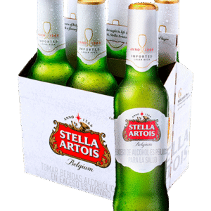Cervezas Stella Artois 6 Unid 300ml