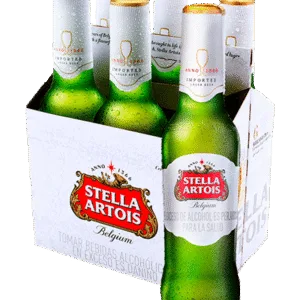 Cervezas Stella Artois 6 Unid 300ml