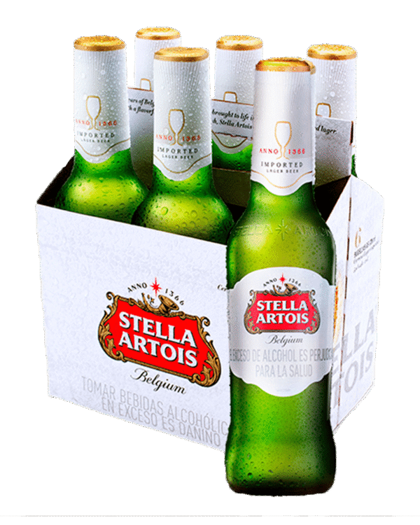 Cervezas Stella Artois 6 Unid 300ml