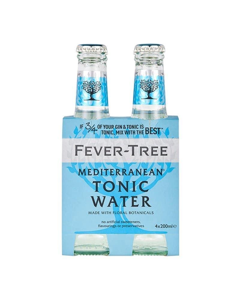 Tonic Water Fever Tree Mediterranean 4 Und X 200