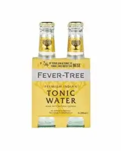 Tonic Water Fever Tree Indian 4 Und X 200