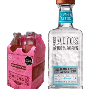 Combo Tequila Altos Plata 700ml y Kling Skinny Toronja Soda 4 Und X 207ml