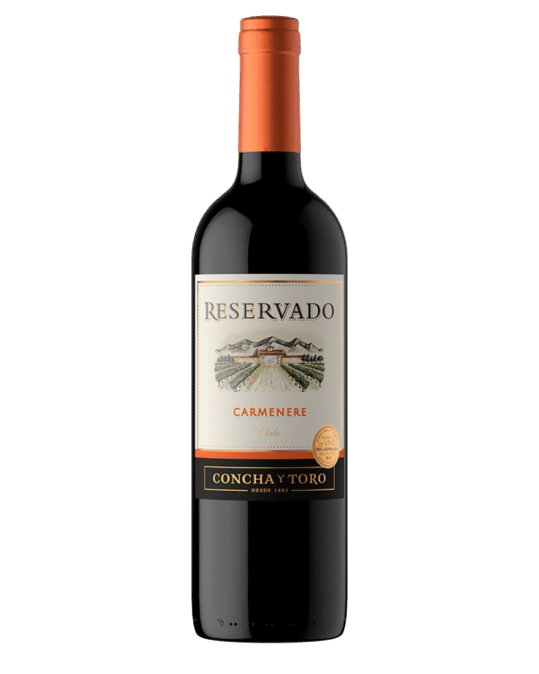 Vino tinto chileno Concha Y Toro Reservado Carmenere 750ml