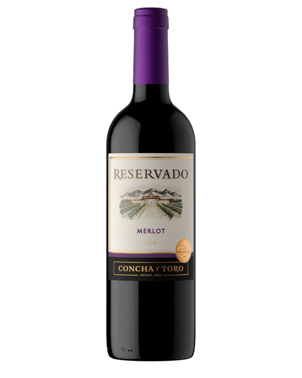 Vino tinto chileno Concha Y Toro Reservado Merlot 750ml
