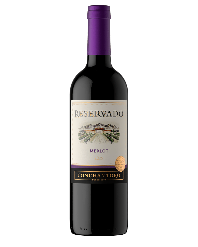Vino tinto chileno Concha Y Toro Reservado Merlot 750ml